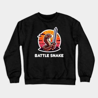 Rattlesnake Pun Crewneck Sweatshirt